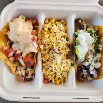 Sedona Organic Taco Company signature dishes The Taco ComboQuesadilla SupremeBurrito Bowl